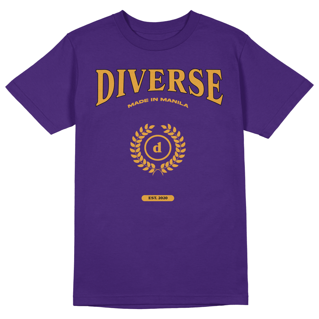 College Tee (Purple)