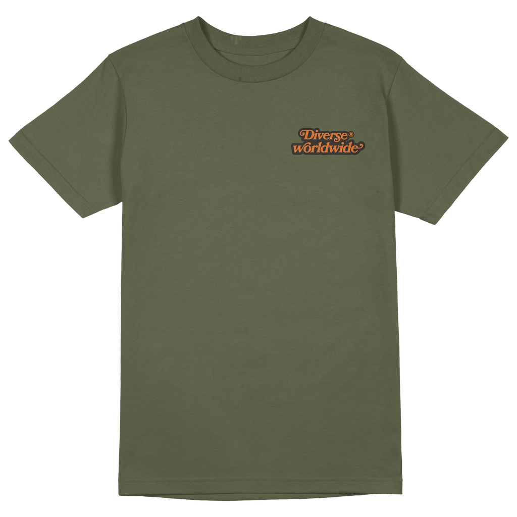 "Stance" Tee Army Green