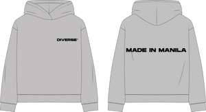 "Made in Manila" Hoodie (Light Gray)