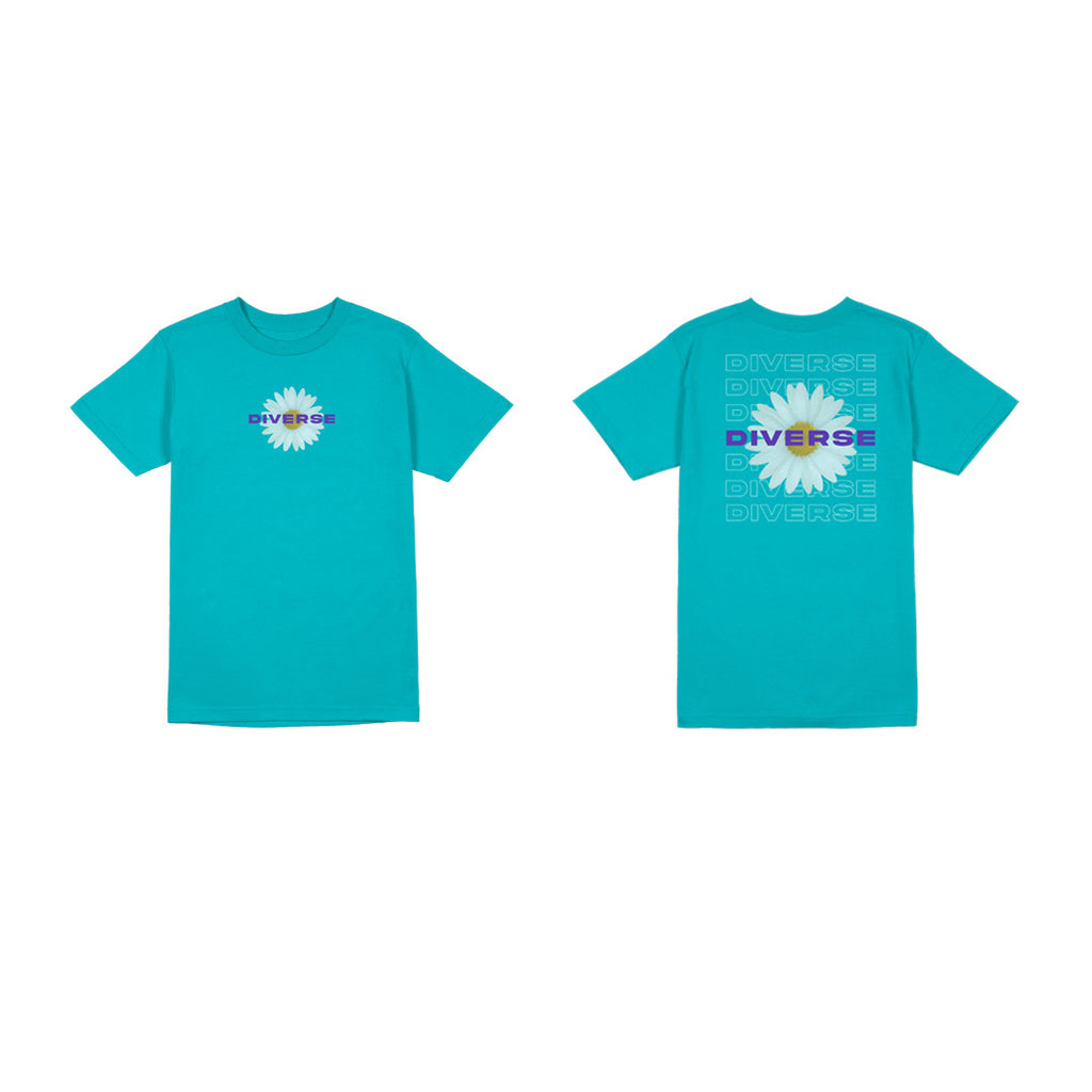 Daisy Tee (Powder Mint)