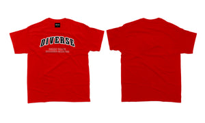 "Varsity" tee (red)