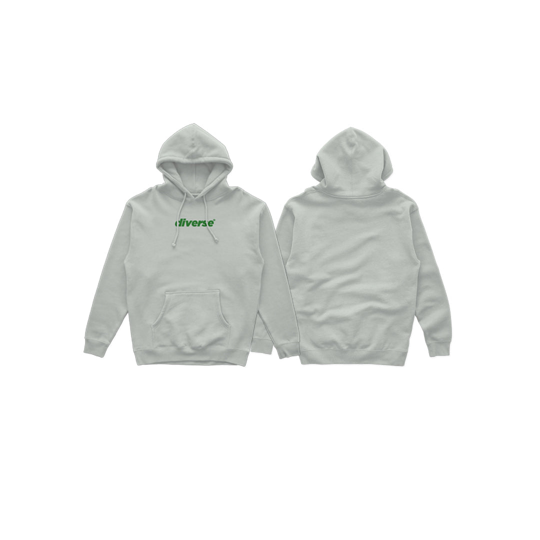 Diverse Trademark Logo Hoodie (Heather gray)